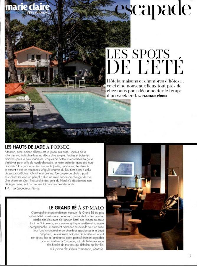 Les Hauts De Jade Maison D'Hotes Pornic Extérieur photo